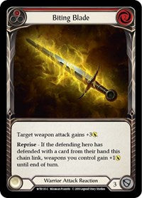 Biting Blade (Red) (WTR135) [Welcome to Rathe (Unlimited)]