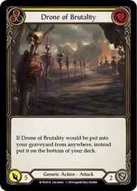 Drone of Brutality (Yellow) (WTR165) [Welcome to Rathe (Unlimited)]