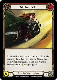 Nimble Strike (Red) (WTR185) [Welcome to Rathe]