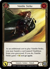 Nimble Strike (Blue) (WTR187) [Welcome to Rathe]