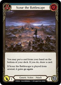 Scour the Battlescape (Blue) (WTR196) [Welcome to Rathe]