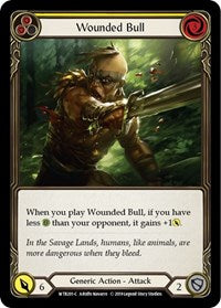 Wounded Bull (Yellow) (WTR201) [Welcome to Rathe]
