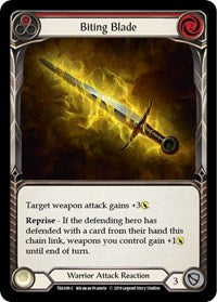 Biting Blade (Red) (TEA008) [Hero Deck Dorinthea]