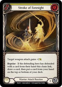 Stroke of Foresight (Yellow) (TEA017) [Hero Deck Dorinthea]