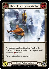 Flock of the Feather Walkers (Blue) (TEA026) [Hero Deck Dorinthea]