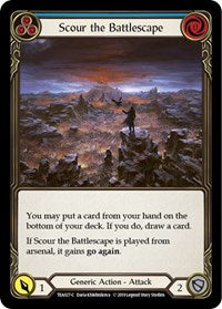 Scour the Battlescape (Blue) (TEA027) [Hero Deck Dorinthea]