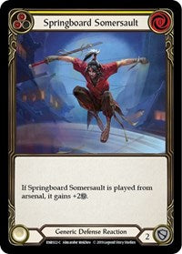 Springboard Somersault (RNR022) [Hero Deck Rhinar]