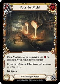 Pour the Mold (Yellow) (ARC015) [Arcane Rising]