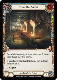 Pour the Mold (Blue) (ARC016) [Arcane Rising]