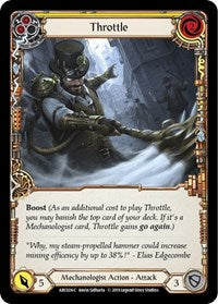 Throttle (Yellow) (ARC024) [Arcane Rising]