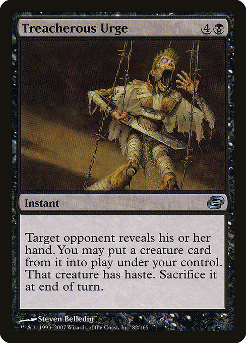 Treacherous Urge (82) [Planar Chaos]