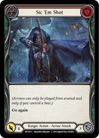 Sic 'Em Shot (Red) (ARC072) [Arcane Rising]