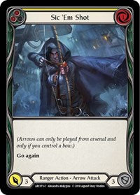 Sic 'Em Shot (Yellow) (ARC073) [Arcane Rising]