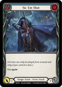 Sic 'Em Shot (Blue) (ARC074) [Arcane Rising]