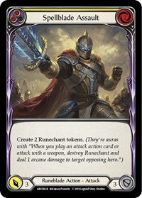 Spellblade Assault (Yellow) (ARC086) [Arcane Rising]