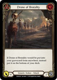 Drone of Brutality (Blue) (BVO025) [Hero Deck Bravo]