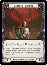 Reduce to Runechant (Blue) (ARC090) [Arcane Rising]