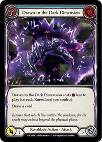 Drawn to the Dark Dimension (Blue) (ARC099) [Arcane Rising (Unlimited)]