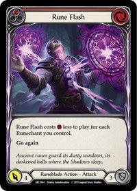 Rune Flash (Red) (ARC100) [Arcane Rising]