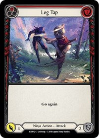 Leg Tap (Red) (KSU012) [Hero Deck Katsu]
