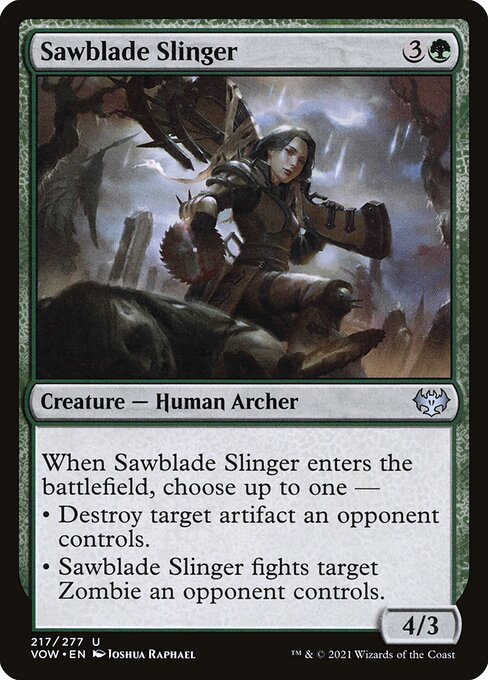 Sawblade Slinger (217) [Innistrad: Crimson Vow]