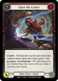 Open the Center (Red) (KSU013) [Hero Deck Katsu]