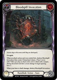 Bloodspill Invocation (Red) (ARC106) [Arcane Rising (Unlimited)]