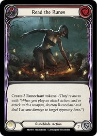 Read the Runes (Red) (ARC109) [Arcane Rising]
