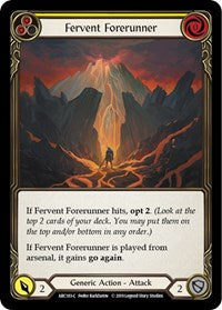 Fervent Forerunner (Yellow) (ARC183) [Arcane Rising (Unlimited)]
