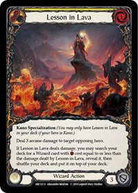 Lesson in Lava (ARC121) [Arcane Rising (Unlimited)]