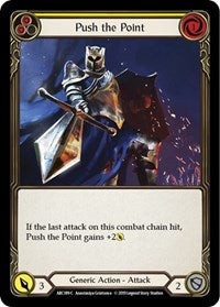 Push the Point (Yellow) (ARC189) [Arcane Rising]