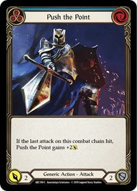 Push the Point (Blue) (ARC190) [Arcane Rising (Unlimited)]