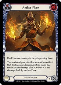 Aether Flare (Red) (ARC132) [Arcane Rising (Unlimited)]