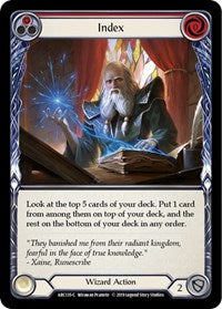Index (Red) (ARC135) [Arcane Rising (Unlimited)]