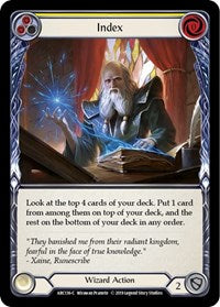 Index (Yellow) (ARC136) [Arcane Rising (Unlimited)]