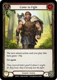 Come to Fight (Red) (ARC203) [Arcane Rising (Unlimited)]