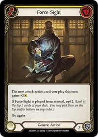 Force Sight (Yellow) (ARC207) [Arcane Rising (Unlimited)]