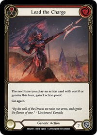 Lead the Charge (Red) (ARC209) [Arcane Rising (Unlimited)]