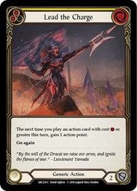 Lead the Charge (Yellow) (ARC210) [Arcane Rising (Unlimited)]