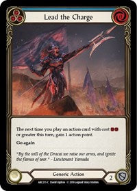 Lead the Charge (Blue) (ARC211) [Arcane Rising (Unlimited)]