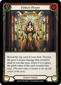 Eirina's Prayer (Red) (ARC173) [Arcane Rising]