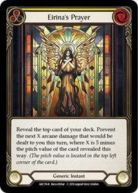 Eirina's Prayer (Yellow) (ARC174) [Arcane Rising]