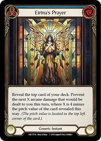 Eirina's Prayer (Blue) (ARC175) [Arcane Rising]