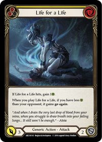Life for a Life (Yellow) (ARC165) [Arcane Rising]
