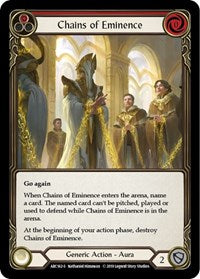 Chains of Eminence (ARC162) [Arcane Rising (Unlimited)]