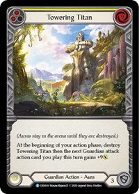 Towering Titan (Yellow) (CRU030) [Crucible of War (Unlimited)]