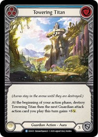 Towering Titan (Blue) (CRU031) [Crucible of War (Unlimited)]
