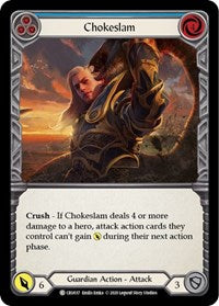 Chokeslam (Blue) (CRU037) [Crucible of War (Unlimited)]