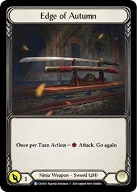 Edge of Autumn (CRU050) [Crucible of War (Unlimited)]