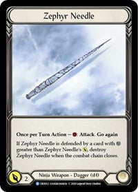 Zephyr Needle (Reverse) (CRU052) [Crucible of War]